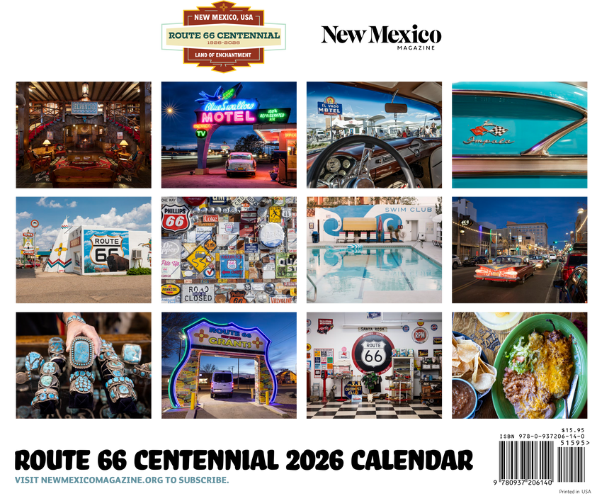 2026 New Mexico Route 66 Calendar