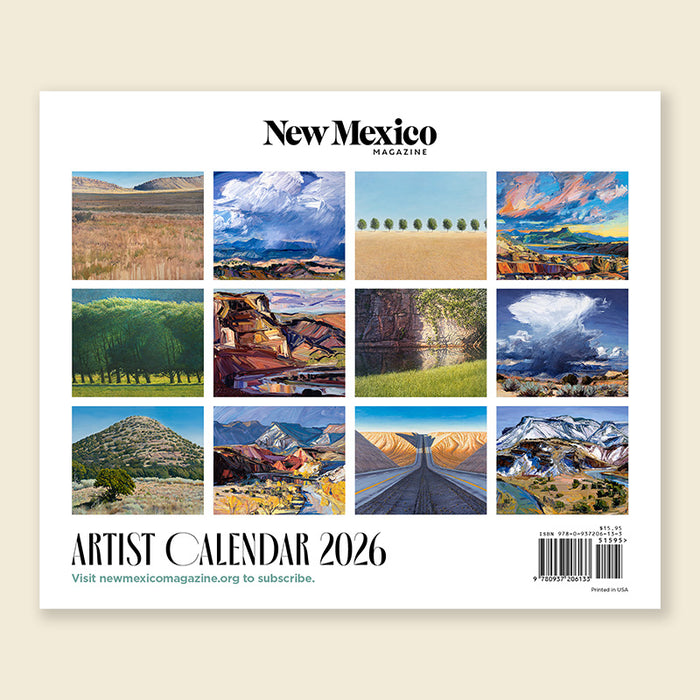 New Mexico Magazine 2026 Artist Calendar