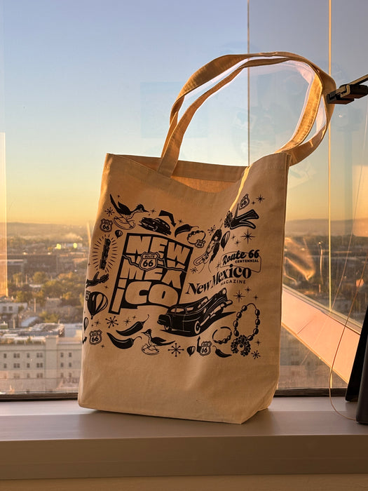 Route 66 Ultra Soft Brushed Cotton Tote - Limited Edition + Free Digital Subscription