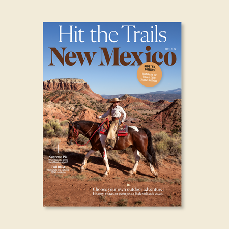 July 2026 cover featuring a woman riding a horse while looking back.